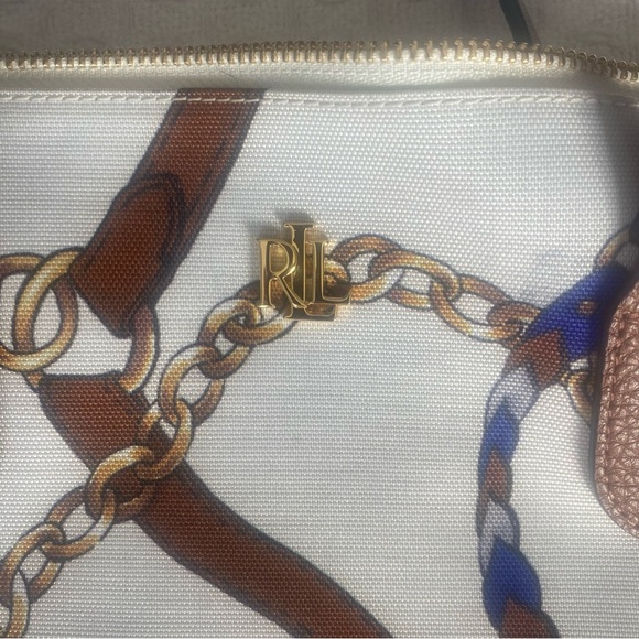 Polo Ralph Lauren Chain Print Tote Bag - Picture 2 of 12